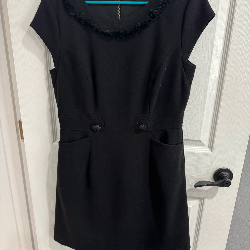 Nanette Lepore Black Pocket‎ Dress - Size 12